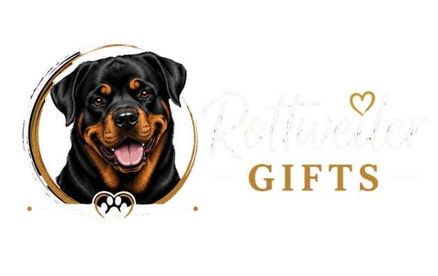 Rottweiler Gifts uk light logo