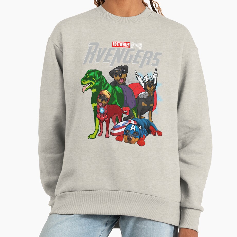 ssrcooversized_sweatshirtwomens_01oatmeal_heatherfrontsquare_productx1000-12 ssrcooversized sweatshirtwomens 01oatmeal heatherfrontsquare productx1000 12 - Rottweiler Gifts