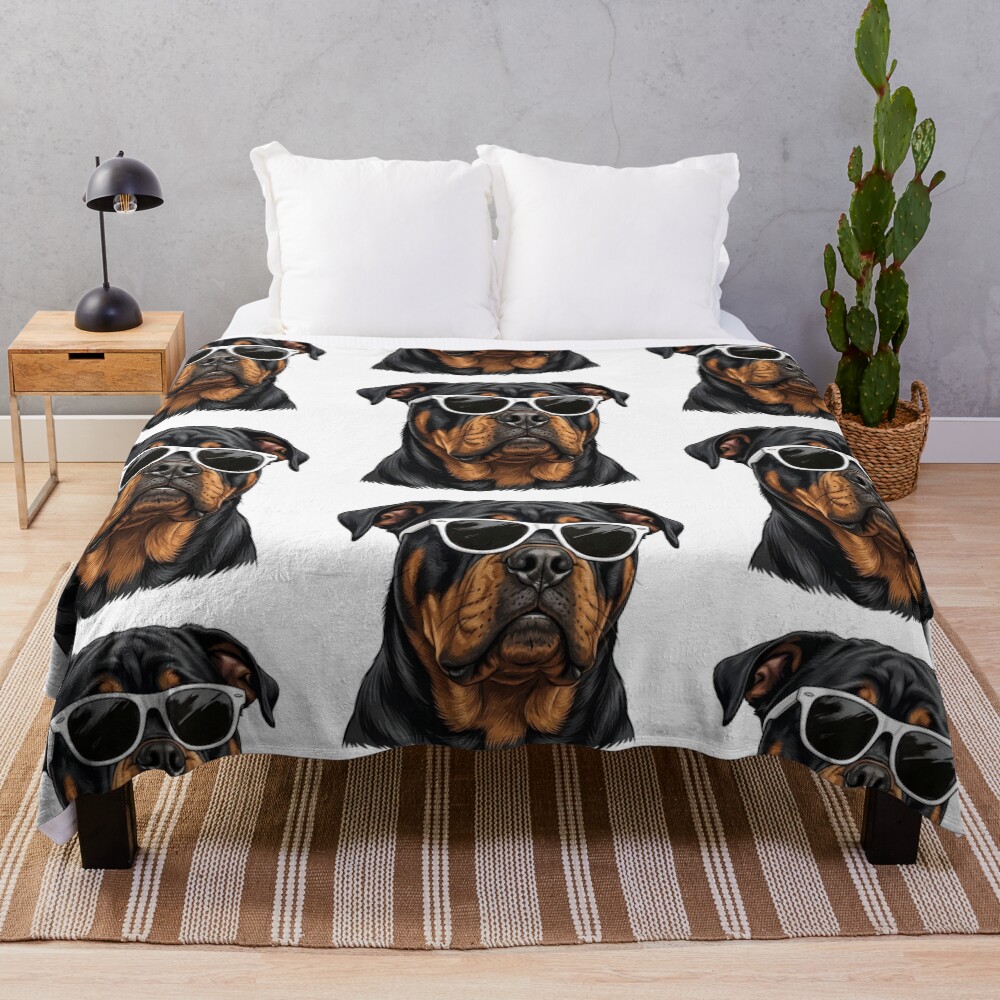 urblanket_large_bedsquarex1000.1u2-3 urblanket large bedsquarex1000.1u2 3 - Rottweiler Gifts