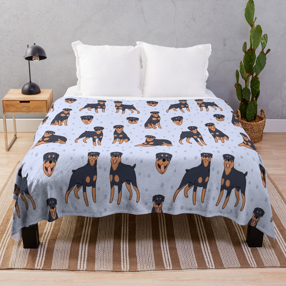 urblanket_large_bedsquarex1000.1u2-6 urblanket large bedsquarex1000.1u2 6 - Rottweiler Gifts