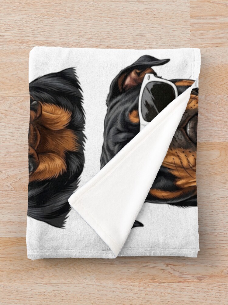urblanket_medium_foldwide_portraitx1000.1u8-3 urblanket medium foldwide portraitx1000.1u8 3 - Rottweiler Gifts