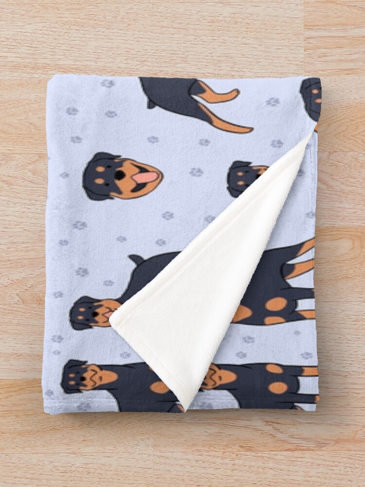 urblanket_medium_foldwide_portraitx1000.1u8-6 urblanket medium foldwide portraitx1000.1u8 6 - Rottweiler Gifts